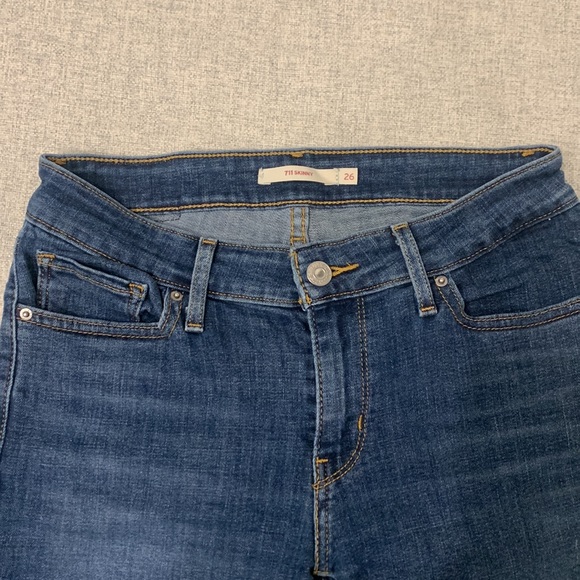 Levi’s 711 Skinny size 26 - Picture 2 of 4